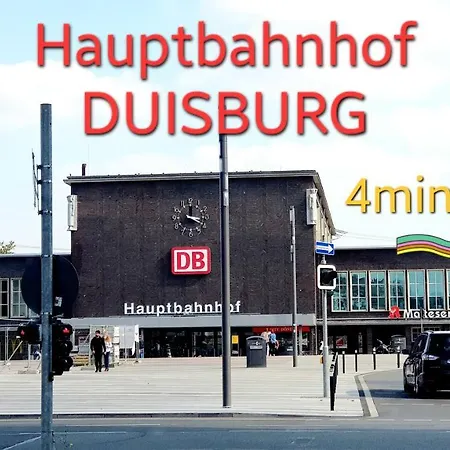 Duisburg Zentrum Orchidee, 5min vom HBF, Düsseldorf Messe und Flughafen 35 min Exterior foto